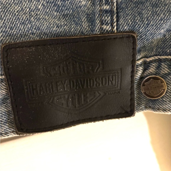 Vintage Harley-Davidson Light Blue Denim Jacket - Picture 11 of 11